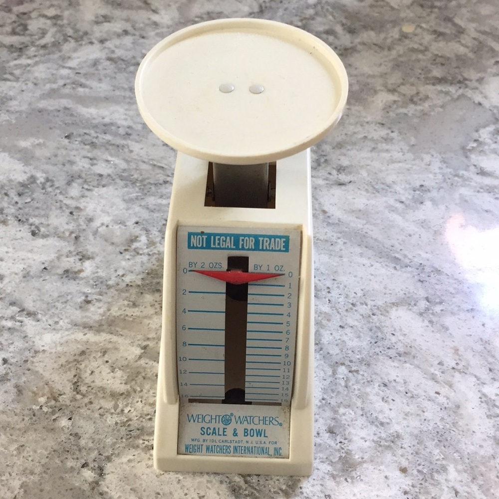 Weight Watchers original weight scale for food